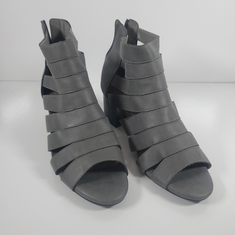 Aerosoles Midfield Grey Sandal Heels 9M